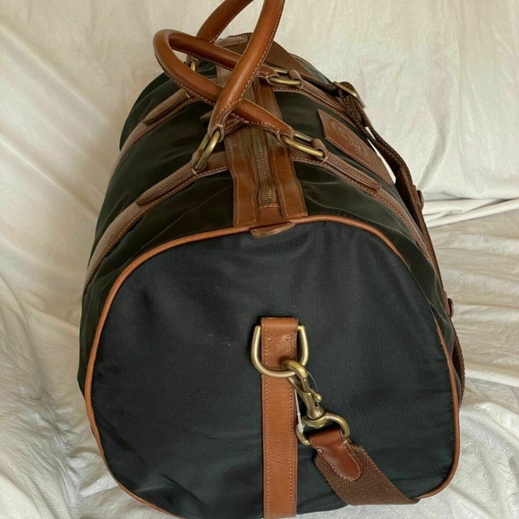 NEW Ralph Lauren DUFFLE Gym CARRY-ON TRAVEL Bag BLACK - Picture 5 of 5